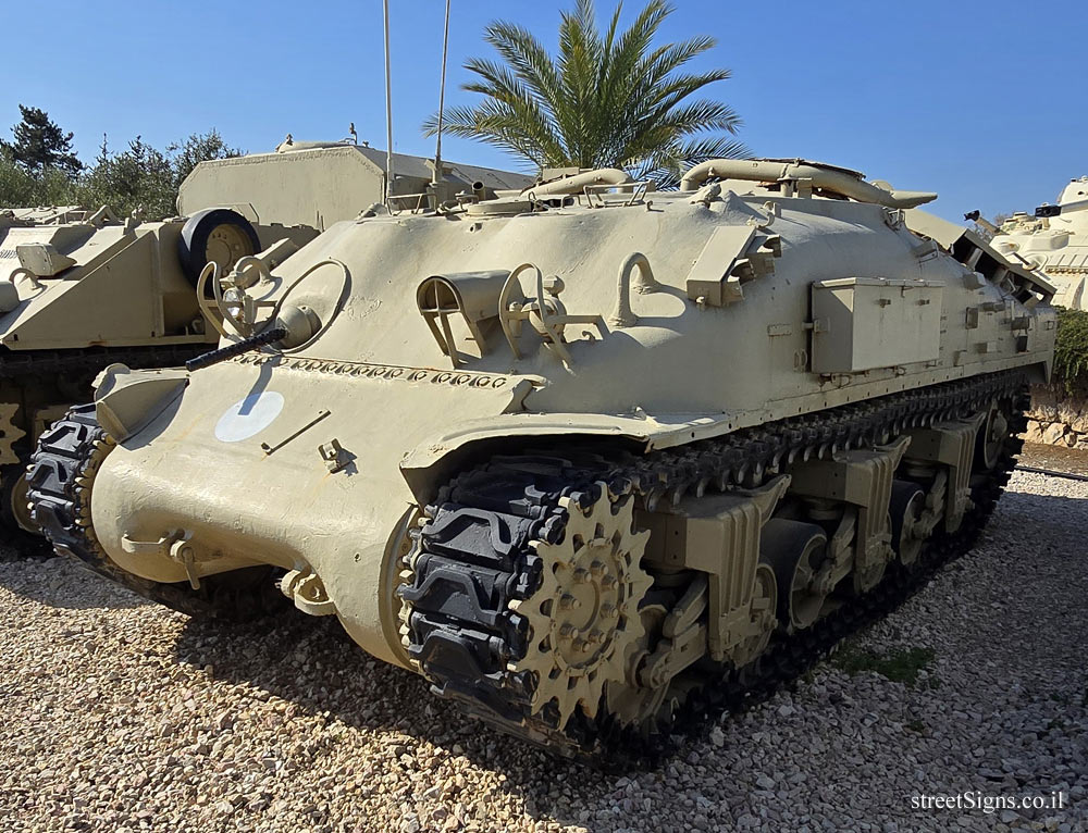 Latrun - Yad La-Shiryon - Tank Display - Sherman Medical Evacuation Tank VSS