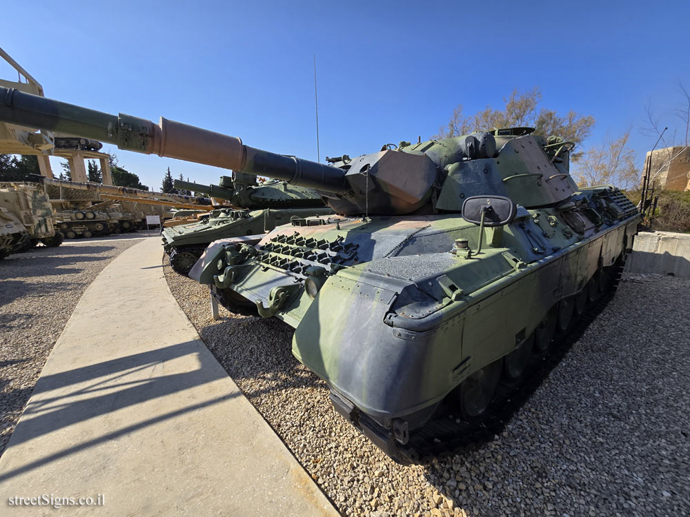 Latrun - Yad La-Shiryon - Tank Display - Leopard 1A5 Tank