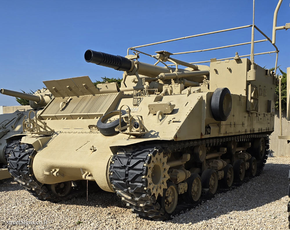 Latrun - Yad La-Shiryon - Tank Display - M50 Self Propelled Gun