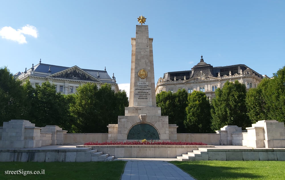 Budapest - Monument to the Heroes of the Soviet Union - Budapest, Szabadság tér 14, 1054 Hungary