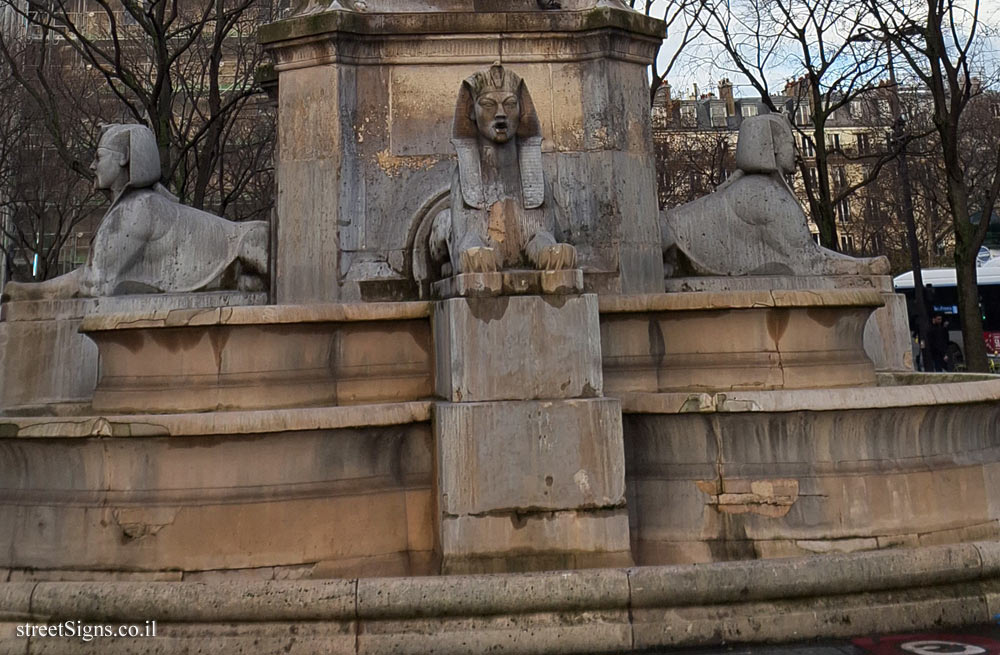 Paris - Fontaine du Palmier - 12715 Rue Saint-Denis, 75001 Paris, France