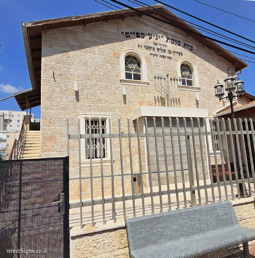 Rishon Lezion - Yegia Kapaim Synagogue - Kiddush levana - Balfour St 22, Rishon LeTsiyon, Israel