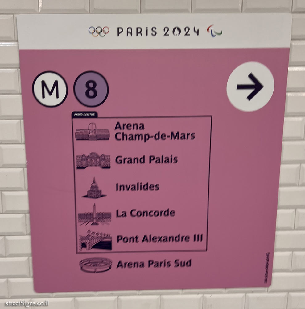 Paris - The Paris Metro - Olympics 2024 - Attractions on the metro routes - 3f Bd Beaumarchais, 75004 Paris, France