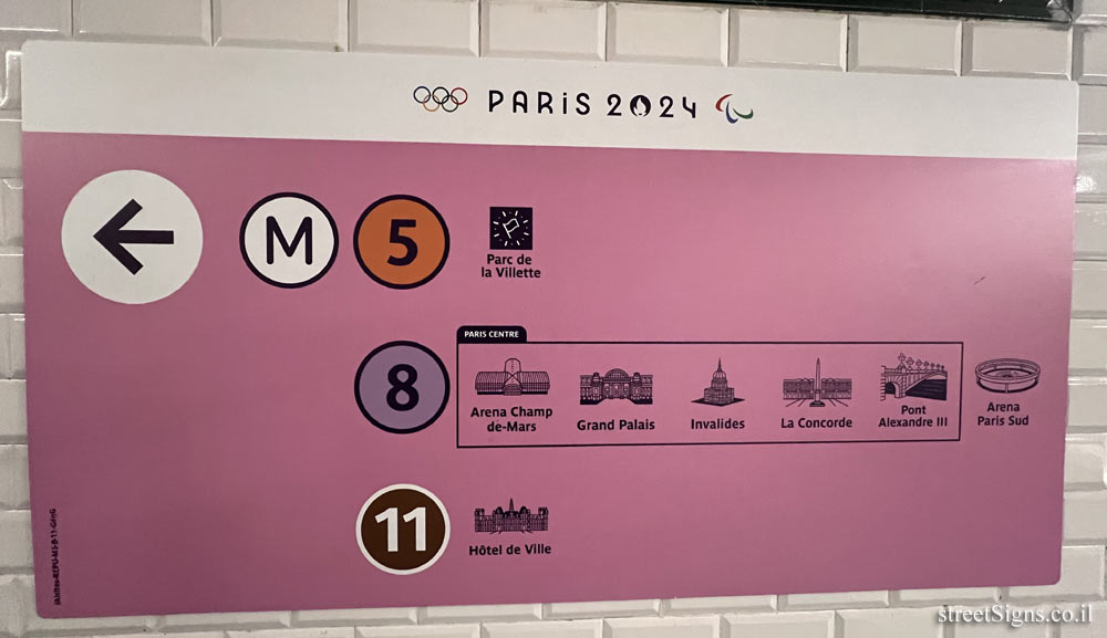 Paris - The Paris Metro - Olympics 2024 - Attractions on the metro routes