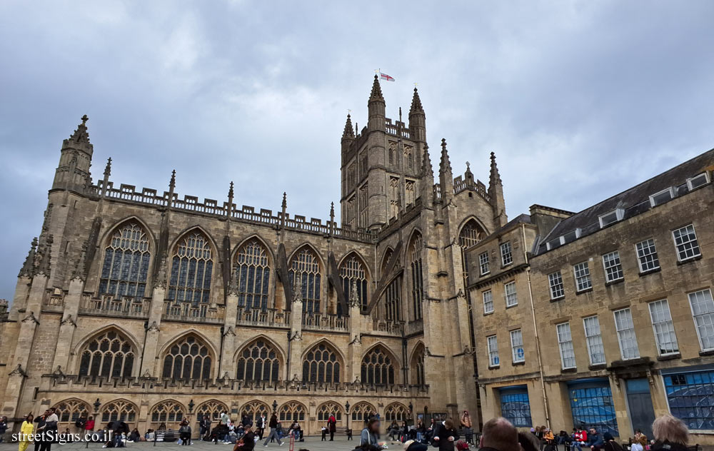 Bath - Bath Abbey - Abbey Chambers, Church St, Avon, Bath BA1 1LZ, UK