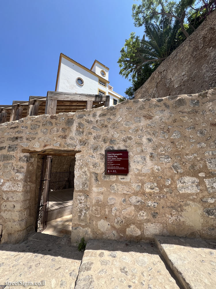 Ibiza - World Heritage Site - Map - Carrer de la, Carrer Santa Faz, 12, 07800 Eivissa, Illes Balears, Spain