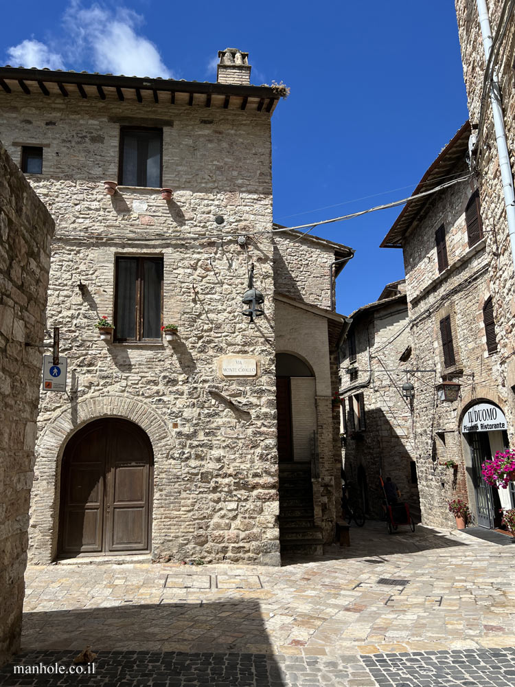 Assisi - MONTE CAVALLO Street, Italy