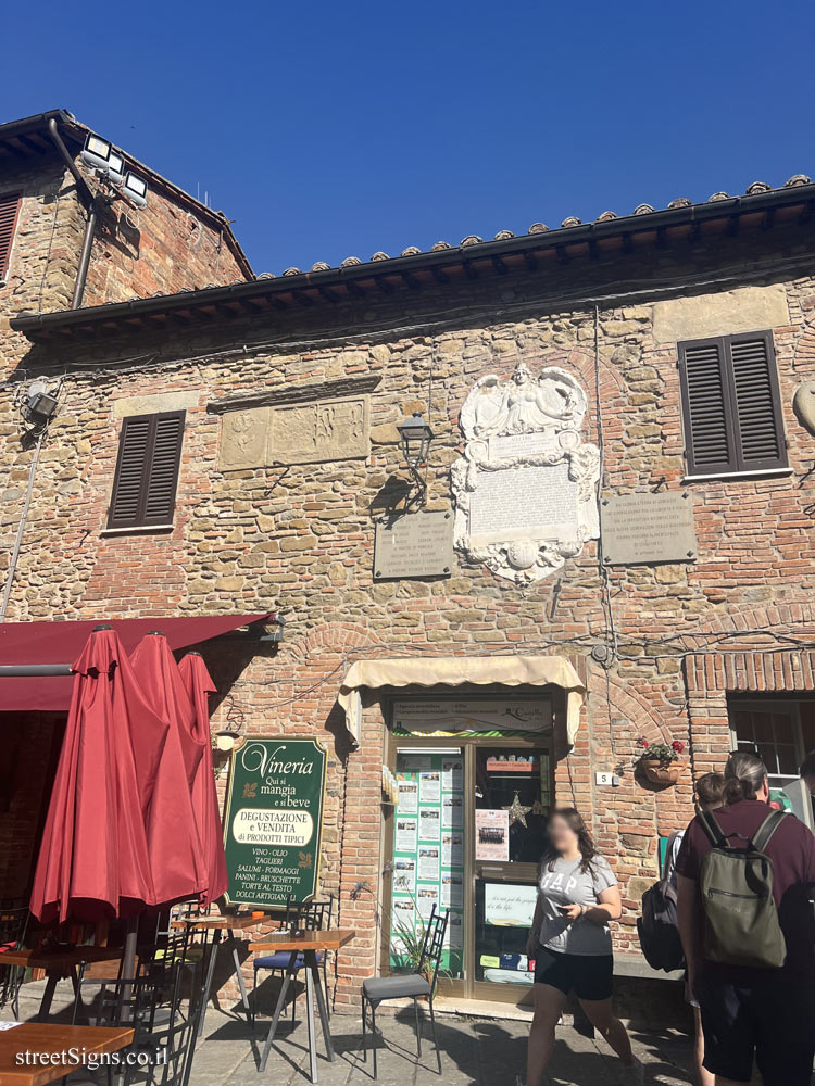 Panicale - the commemoration of the peasant uprising on July 15, 1920 and more- Via Antonio Grossi, 5, 06064 Panicale PG, Italy