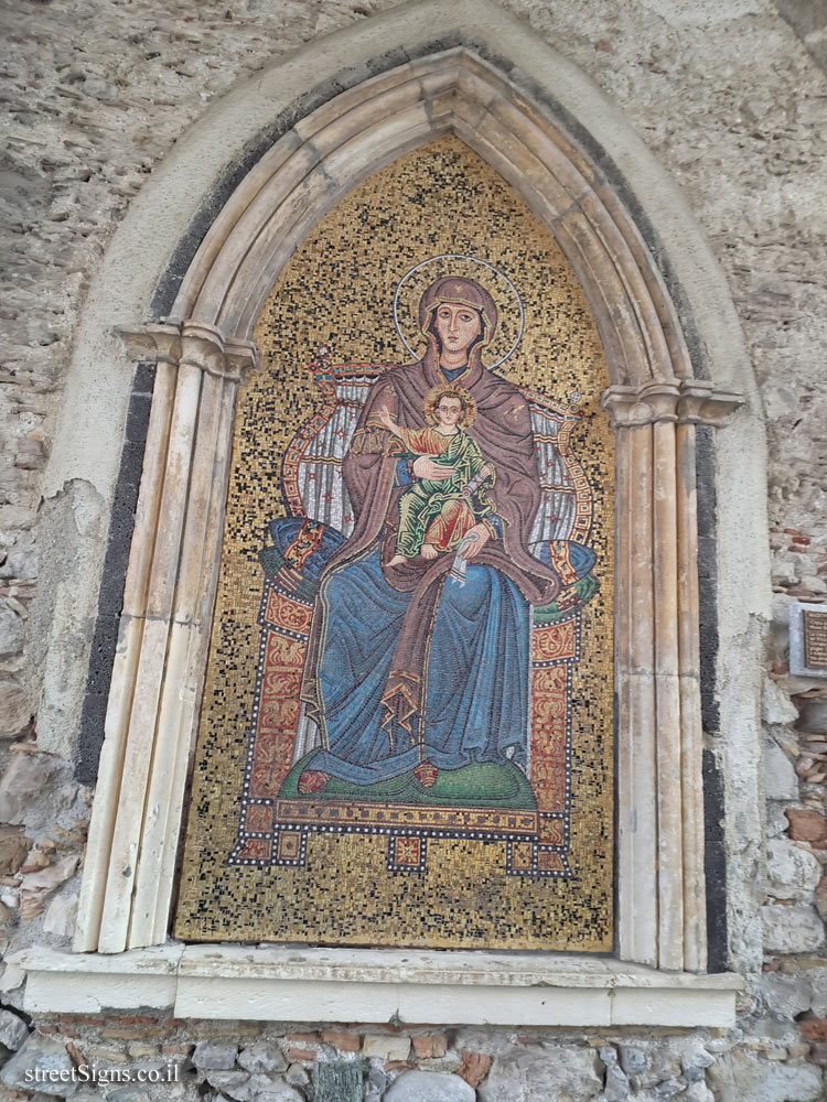 Taormina - Mosaic of the Madonna della Ciambretta - Corso Umberto, 161, 98039 Taormina ME, Italy