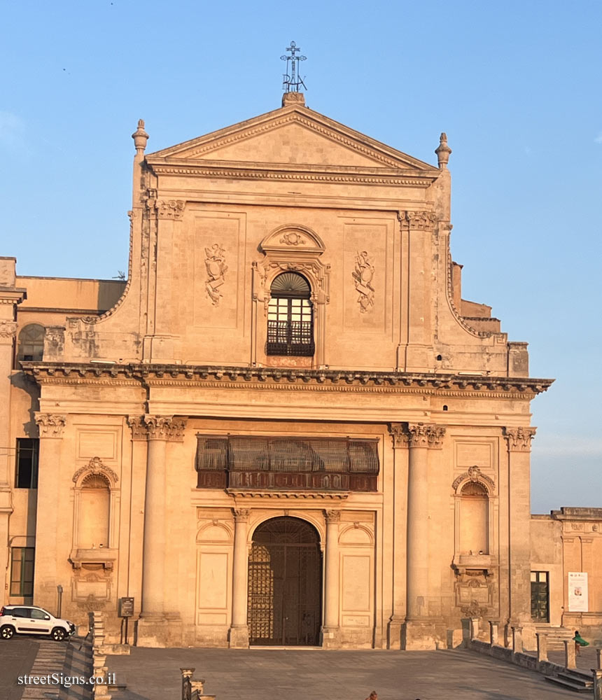 Noto - World Heritage Site - Church of Santissimo Salvatore - Via Dogali e Saati, 2, 96017 Noto SR, Italy