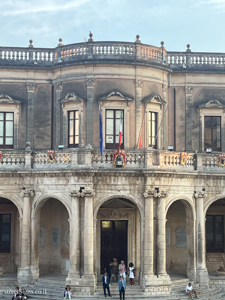 Noto - World Heritage Site - Palazzo Ducezio (Town hall) - Corso Vittorio Emanuele, 139, 96017 Noto SR, Italy