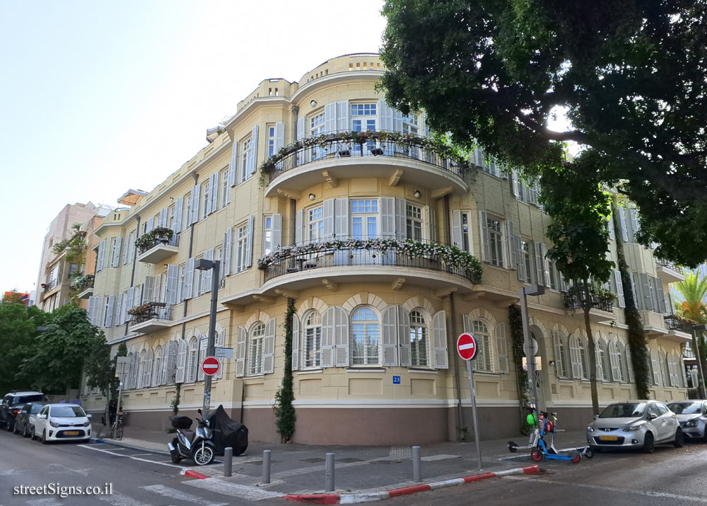 Tel Aviv - buildings for conservation - 23 Nahmani