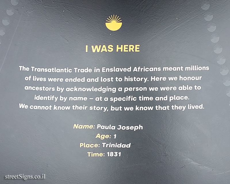 London - Greenwich - Exhibition at the Maritime Museum exploring slave trade - Rodell Warner - I was here